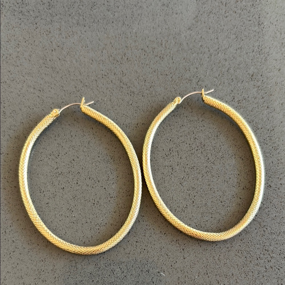 Gold Hoop Earrings